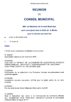 CONVOCATION CM 18 12 2025