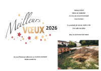 VOEUX 2026